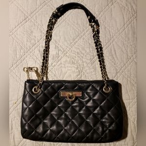 DKNY Quilted Lambskin Leather Handbag